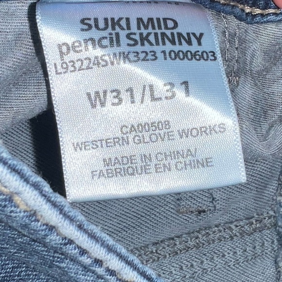 Silver jeans- mid pencil skinny jeans - Picture 6 of 6